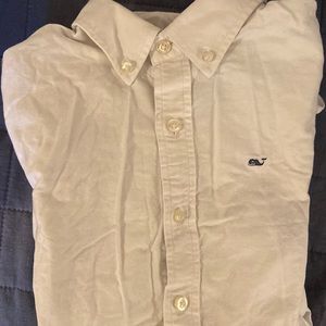 Vineyard Vines white button down M (12-14)